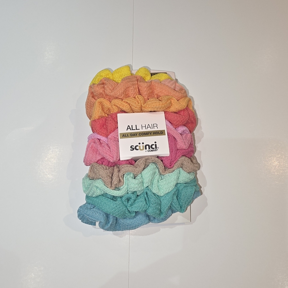 Scunci Yellow and Orange Hair Accessories Set